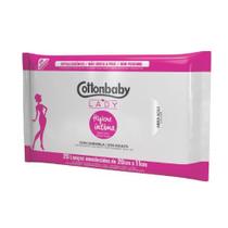 Lenco umedecido cottonbaby lady hig intima c/20 Lenco umedecido cottonbaby lady hig intima c/20