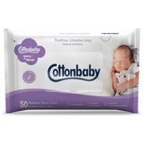 Lenço Umedecido Cottonbaby Relaxante 50 Toalhas Lenço Umedecido Cottonbaby Relaxante 50 Toalhas