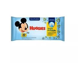 Lenço Umedecido Disney Tripla Proteção 32 Toalhas - Huggies