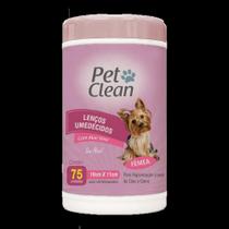 Lenço Umedecido Fêmeas Pet Clean para Cães