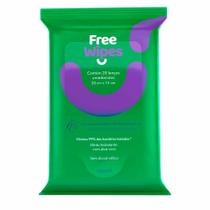 Lenço Umedecido Free Wipes Antisseptico
