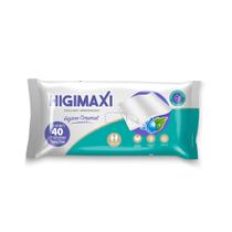 Lenço Umedecido Higimaxi Aloe Vera com 40 Unidades