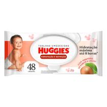 Lenço Umedecido Huggies Hidratação e Nutrição 48 Unidades