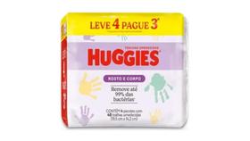 Lenço Umedecido Huggies Leve 4 Pague 3 - 48 Un. Cada Pacote