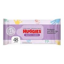 Lenço Umedecido Huggies Rosto e Corpo Hipoalergênico 48 unidades Lenço Umedecido Huggies Rosto e Corpo Hipoalergênico 48 unidades