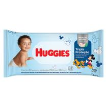 Lenço Umedecido Huggies Tripla Proteção - 88 Unidades