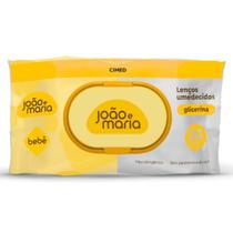 Lenço Umedecido João e Maria com Fragrância Suave 90 Und