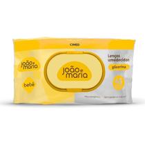Lenço Umedecido João e Maria com Glicerina 45 Unidades
