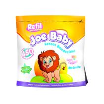 Lenço Umedecido Joe Baby Refil Testado Dermatologicamente Com 450 Unidades