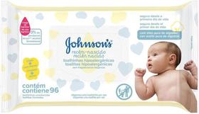 Lenço Umedecido Johnson's Recém-Nascido 96 unidades - Johnson & Johnson