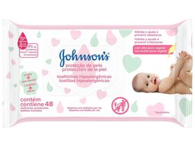 Lenço Umedecido Johnsons Baby - Extra Cuidado 48 Unidades - Johnson'S