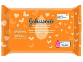 Lenço Umedecido Johnsons Baby - Limpeza e Suavidade 44 Unidades Lenço Umedecido Johnsons Baby - Limpeza e Suavidade 44 Unidades