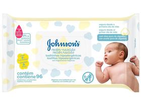 Lenço Umedecido Johnsons Baby - Recém-Nascido 96 Unidades