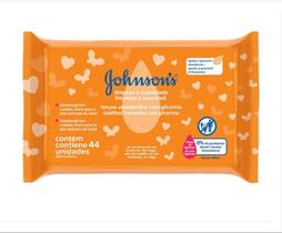 Lenço Umedecido Johnsons Limpeza Suave Com Glicerina 44 Un