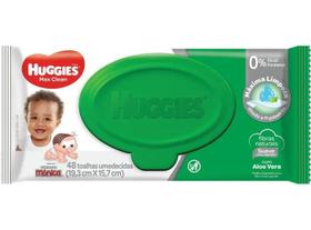 Lenço Umedecido Max Clean 48und - Huggies Lenço Umedecido Max Clean 48und - Huggies