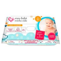Lenço Umedecido Meu Bebê Minha Vida - 40 Unidades - Nutriex