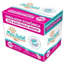 Lenço Umedecido Meu Bebê Ultra Com 500 Unidades Camomila