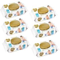 Lenço Umedecido Mili Love & Care 6 Pacotes C/ 100