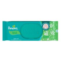 Lenço Umedecido Pampers Aloe Vera 48 Unidades