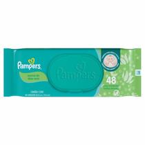 Lenço Umedecido Pampers Aroma de Aloe Vera 48 Unidades