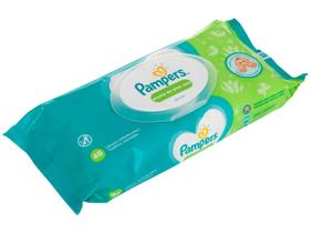 Lenço Umedecido Pampers Aroma de Aloe Vera - 48 Unidades