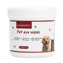 Lenço Umedecido Para Cães Gatos Pet Limpa Lagrima Olhos 200 Un