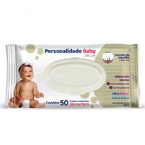 Lenço Umedecido Personalidade 50 Unidades