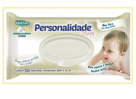 Lenço Umedecido Personalidade Baby 50Un - Eurofral