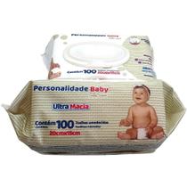Lenço Umedecido / Toalha Umedecida Personalidade Baby - 100 Unidades Lenço Umedecido / Toalha Umedecida Personalidade Baby - 100 Unidades
