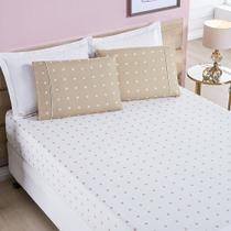 Lençóis 2 e 3 pçs SOLTEIRO, CASAL, QUEEN e KING 200 fios