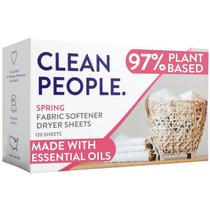 Lençóis amaciantes de roupas The Clean People Spring 120 Sheets