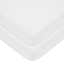 Lençóis com elástico American Baby Company Pack N Play 99x69 cm x2 Lençóis com elástico American Baby Company Pack N Play 99x69 cm x2