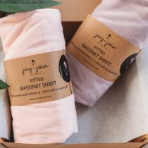 Lençóis com elástico de berço Joey + Joan para Chicco LullaGo Anywhere