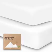 Lençóis de Berço KeaBabies - Kit com 2 Pares de Algodão Orgânico