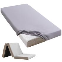 Lençóis de berço URZGU 63,5 x 190,5 x 10 cm adequados para Milliard Trifold