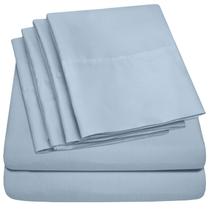 Lençóis de Cama Sweet Home Collection Supreme King 1500 - Conjunto 6 Peças