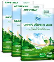 Lençóis de detergente para roupa ADUSTMAN Breeze 186 folhas (pacote com 3) Lençóis de detergente para roupa ADUSTMAN Breeze 186 folhas (pacote com 3)