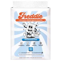 Lençóis de detergente para roupa Freddie Fragrance Free 60 cargas Lençóis de detergente para roupa Freddie Fragrance Free 60 cargas