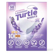 Lençóis de detergente para roupa Laundry Turtle Lavender Scent
