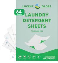 Lençóis de detergente para roupa Lucent Globe Lucent Globe Ultra-Concentrated Eco