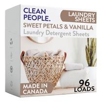 Lençóis de detergente para roupa The Clean People Sem Fragrância Lençóis de detergente para roupa The Clean People Sem Fragrância
