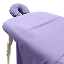 Lençóis de mesa de massagem LONDON LINENS Soft Microfiber, 3 peças