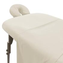Lençóis de mesa de massagem LONDON LINENS Soft Microfiber, conjunto de 3 peças Lençóis de mesa de massagem LONDON LINENS Soft Microfiber, conjunto de 3 peças