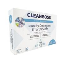 Lençóis de Sabão em Pó CleanBoss Smart 30 Lavanda Suave