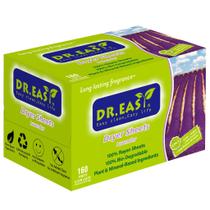 Lençóis de secagem DR.EASY Lavender Scent 160 folhas 100% rayon Lençóis de secagem DR.EASY Lavender Scent 160 folhas 100% rayon