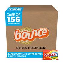 Lençóis de secagem e amaciante de roupas P&G Professional Bounce x2