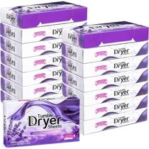 Lençóis de secagem Hushee, amaciante de tecidos natural de 600 unidades, lavanda Lençóis de secagem Hushee, amaciante de tecidos natural de 600 unidades, lavanda