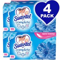 Lençóis de Secagem Suavitel Field Flowers - 185 Unidades (Pacote com 4) Lençóis de Secagem Suavitel Field Flowers - 185 Unidades (Pacote com 4)