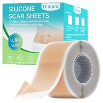 Lençóis de silicone para cicatrizes Dimora Medical Grade 4cmx3m à prova d'água