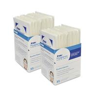 Lençóis higiênicos para pálpebras Bruder Micro Fine 35 folhas (pacote com 2)